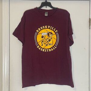 Brookville Basketball Maroon Tee